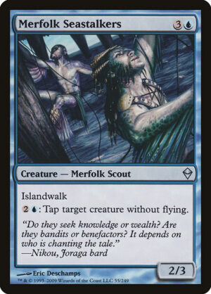 Merfolk Seastalkers<br /><span class="collector-number">Collector No. 55</span>