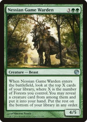 Nessian Game Warden<br /><span class="collector-number">Collector No. 132</span>