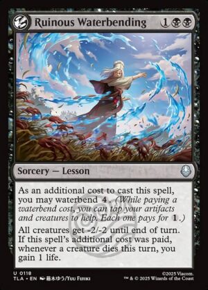 Ruinous Waterbending - Foil<br /><span class="collector-number">Collector No. 118</span>