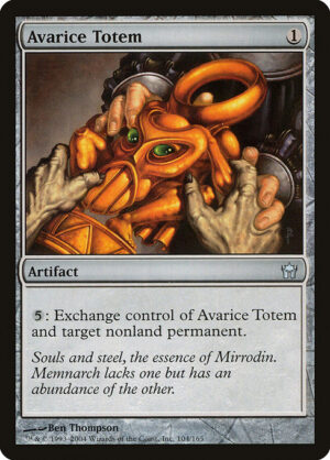 Avarice Totem<br /><span class="collector-number">Collector No. 104</span>