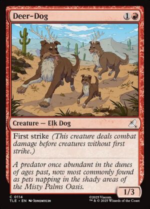 Deer-Dog - Foil<br /><span class="collector-number">Collector No. 114</span>