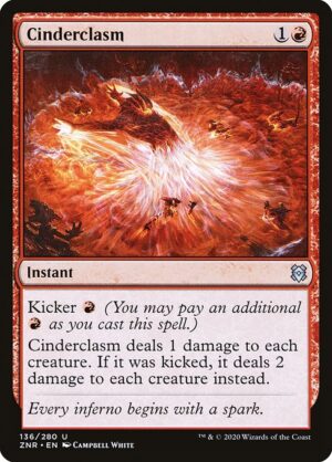 Cinderclasm<br /><span class="collector-number">Collector No. 136</span>