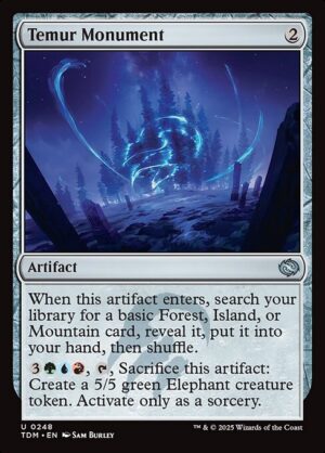 Temur Monument<br /><span class="collector-number">Collector No. 248</span>