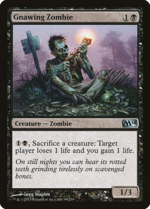 Gnawing Zombie<br /><span class="collector-number">Collector No. 99</span>
