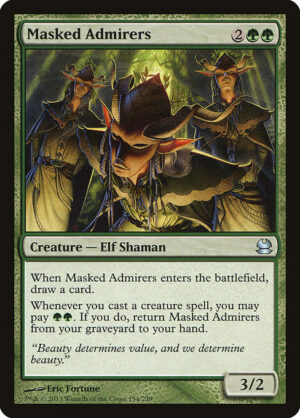 Masked Admirers<br /><span class="collector-number">Collector No. 154</span>