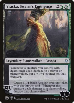 Vraska, Swarm's Eminence<br /><span class="collector-number">Collector No. 236</span>