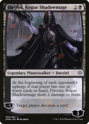 Davriel, Rogue Shadowmage<br /><span class="collector-number">Collector No. 83</span>