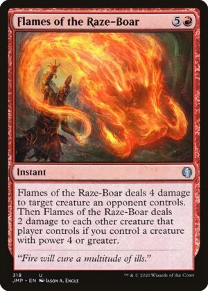 Flames of the Raze-Boar<br /><span class="collector-number">Collector No. 318</span>