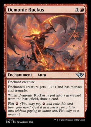 Demonic Ruckus<br /><span class="collector-number">Collector No. 120</span>
