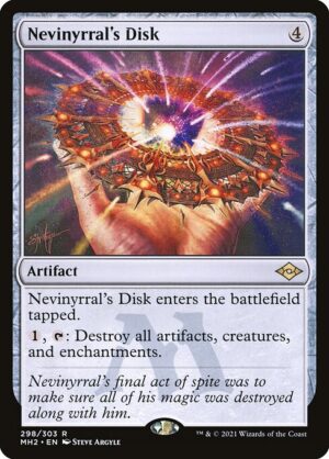 Nevinyrral's Disk<br /><span class="collector-number">Collector No. 298</span>