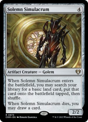 Solemn Simulacrum<br /><span class="collector-number">Collector No. 973</span>