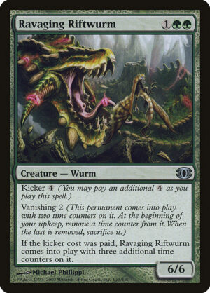 Ravaging Riftwurm<br /><span class="collector-number">Collector No. 135</span>
