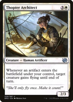 Thopter Architect - Foil<br /><span class="collector-number">Collector No. 29</span>