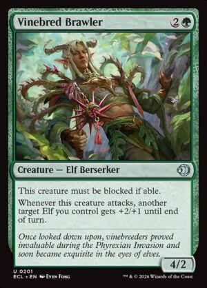 Vinebred Brawler - Foil<br /><span class="collector-number">Collector No. 201</span>