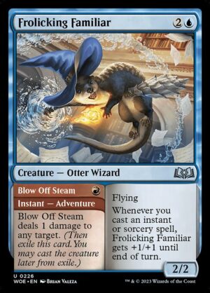 Frolicking Familiar // Blow Off Steam<br /><span class="collector-number">Collector No. 226</span>