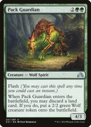 Pack Guardian<br /><span class="collector-number">Collector No. 221</span>