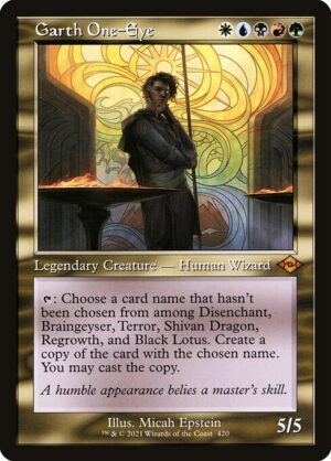 Garth One-Eye<br /><span class="collector-number">Collector No. 420</span>