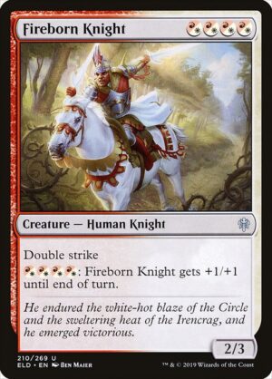 Fireborn Knight<br /><span class="collector-number">Collector No. 210</span>