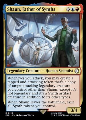 Shaun, Father of Synths - Foil<br /><span class="collector-number">Collector No. 119</span>