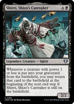 Shirei, Shizo's Caretaker<br /><span class="collector-number">Collector No. 186</span>