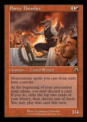 Party Thrasher<br /><span class="collector-number">Collector No. 419</span>