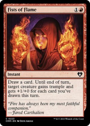 Fists of Flame<br /><span class="collector-number">Collector No. 223</span>