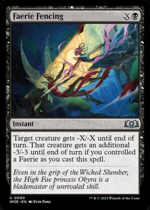 Faerie Fencing - Foil<br /><span class="collector-number">Collector No. 90</span>
