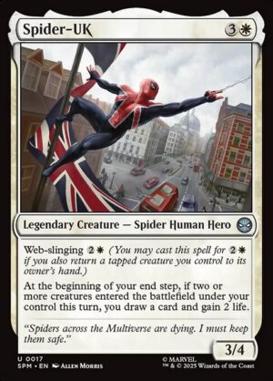 Spider-UK - Foil<br /><span class="collector-number">Collector No. 17</span>