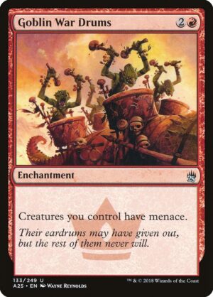 Goblin War Drums<br /><span class="collector-number">Collector No. 133</span>