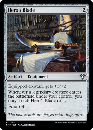 Hero's Blade<br /><span class="collector-number">Collector No. 391</span>