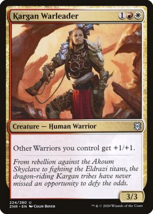 Kargan Warleader<br /><span class="collector-number">Collector No. 224</span>