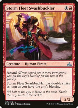 Storm Fleet Swashbuckler<br /><span class="collector-number">Collector No. 117</span>