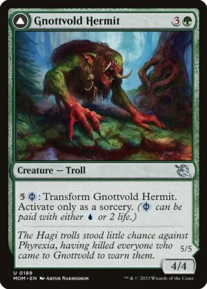 Gnottvold Hermit // Chrome Host Hulk<br /><span class="collector-number">Collector No. 188</span>