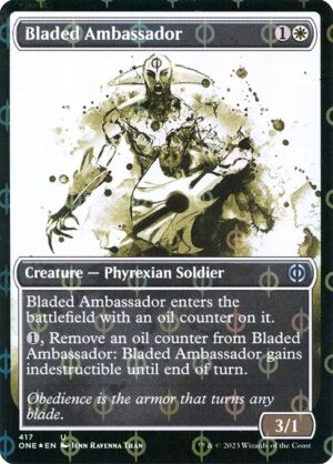 Bladed Ambassador - Foil<br /><span class="collector-number">Collector No. 417</span>