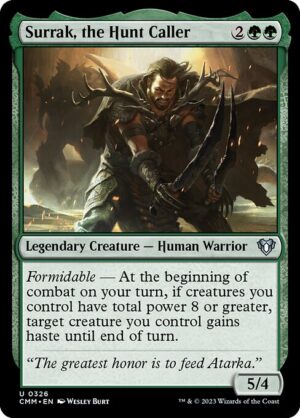 Surrak, the Hunt Caller<br /><span class="collector-number">Collector No. 326</span>