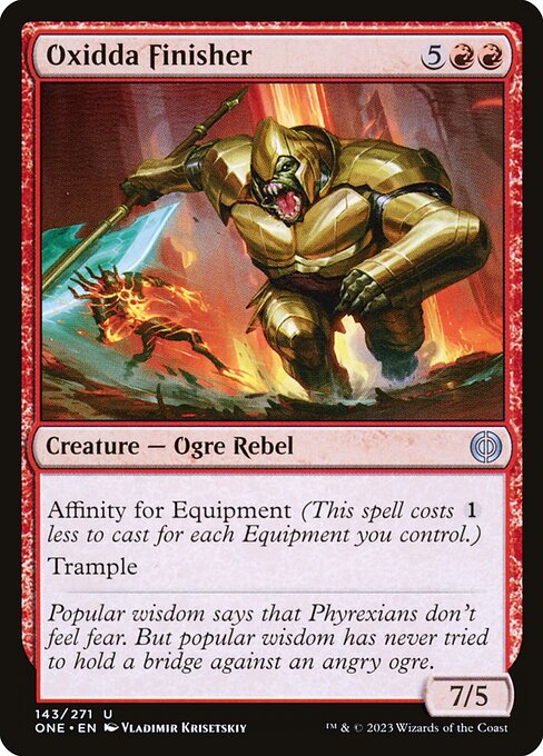 Oxidda Finisher<br /><span class="collector-number">Collector No. 143</span>