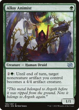 Alloy Animist - Foil<br /><span class="collector-number">Collector No. 166</span>