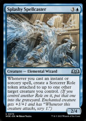 Splashy Spellcaster<br /><span class="collector-number">Collector No. 70</span>
