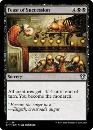 Feast of Succession<br /><span class="collector-number">Collector No. 158</span>