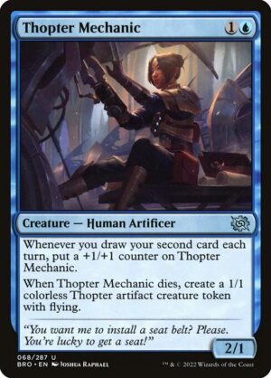 Thopter Mechanic - Foil<br /><span class="collector-number">Collector No. 68</span>