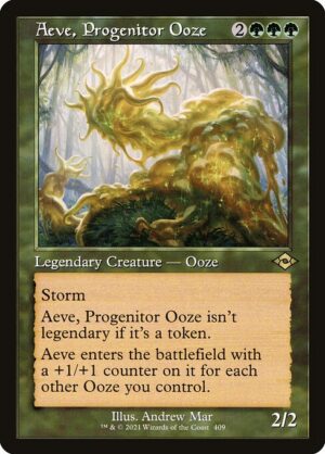 Aeve, Progenitor Ooze - Etched<br /><span class="collector-number">Collector No. 409</span>