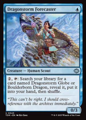 Dragonstorm Forecaster<br /><span class="collector-number">Collector No. 43</span>