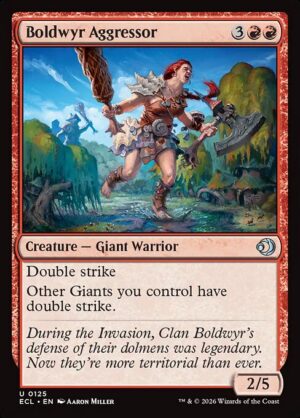 Boldwyr Aggressor<br /><span class="collector-number">Collector No. 125</span>