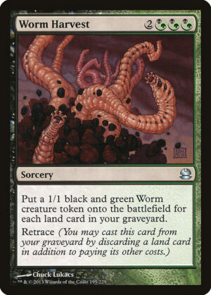 Worm Harvest<br /><span class="collector-number">Collector No. 195</span>