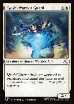 Kyoshi Warrior Guard - Foil<br /><span class="collector-number">Collector No. 216</span>