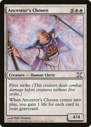 Ancestor's Chosen<br /><span class="collector-number">Collector No. 1</span>