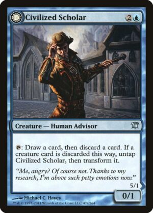 Civilized Scholar // Homicidal Brute<br /><span class="collector-number">Collector No. 47</span>
