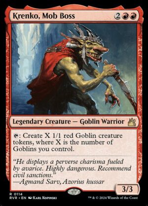 Krenko, Mob Boss - Foil<br /><span class="collector-number">Collector No. 114</span>