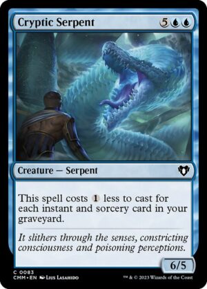 Cryptic Serpent<br /><span class="collector-number">Collector No. 83</span>
