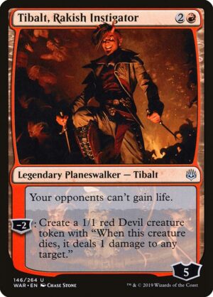 Tibalt, Rakish Instigator<br /><span class="collector-number">Collector No. 146</span>